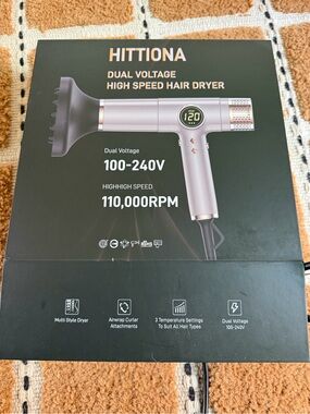 Dual Voltage High-Speed Hair Dryer